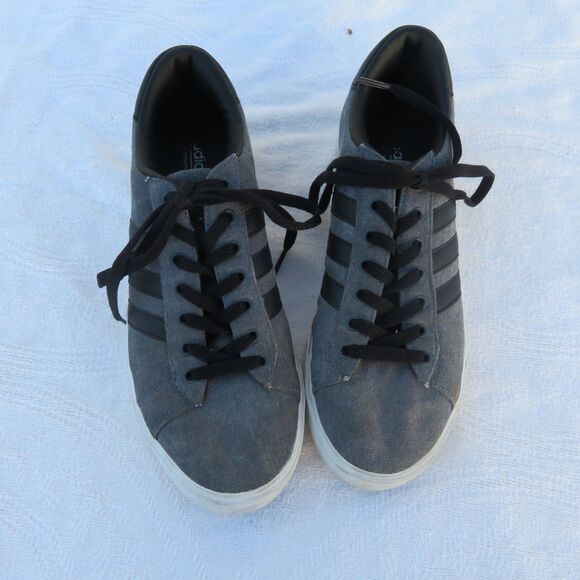 adidas Neo Cloud Foam Gray Casual Sneakers - Picture 1 of 5